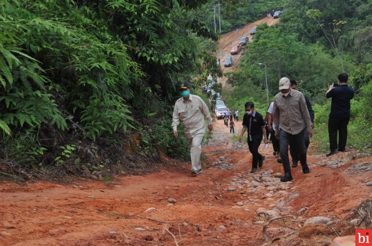 Wagub : Jalan Abai Sangir - Sungai Dareh Rampung Dalam 2 Tahun