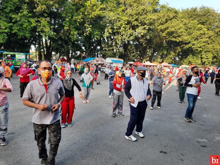 Wagub : Senam Sehat Bisa Tingkatkan Imun Tubuh Lawan Covid-19