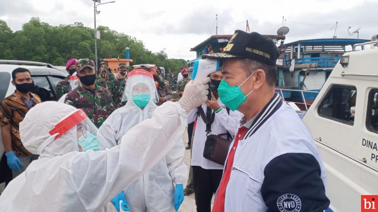 Wagub Sumbar Puji Gugus Tugas Mentawai Paling Siap Dalam Penanganan Covid-19