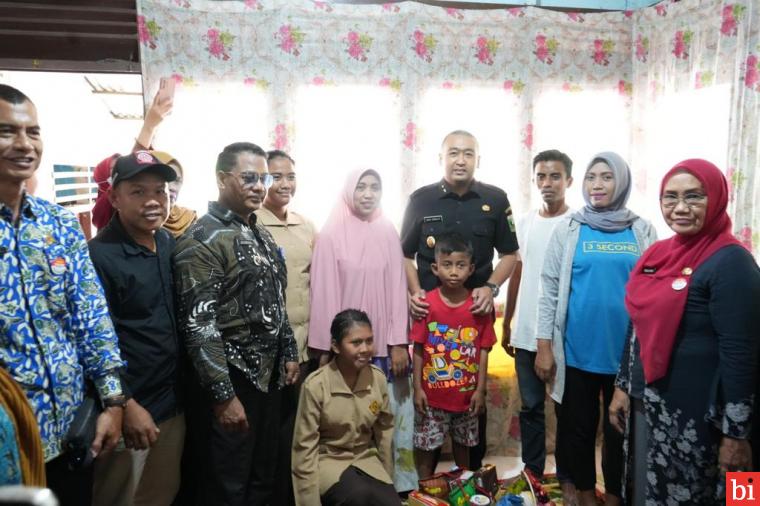 Wagub Sumbar Sambangi Rumah Anak Korban Kekerasan di Dalam Angkot