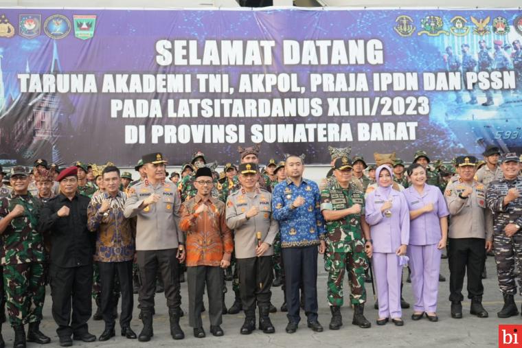 Wagub Sumbar Sambut Peserta Latsitardanus ke-XLIII