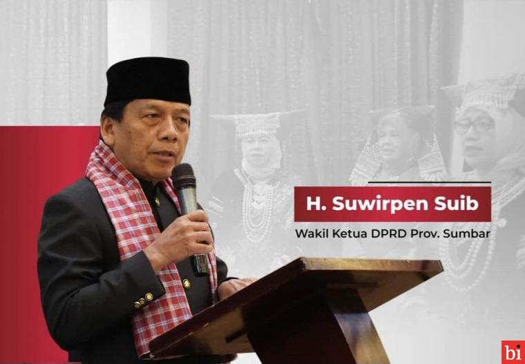 Wakil Ketua DPRD Sumbar Suwirpen Suib Buka Bimtek Pencegahan Kekerasan Terhadap Anak