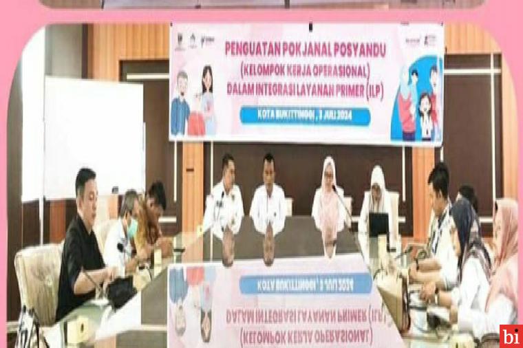 Wako Bukittinggi Buka Pertemuan Advokasi Pokjanal Posyandu Bersama Mitra