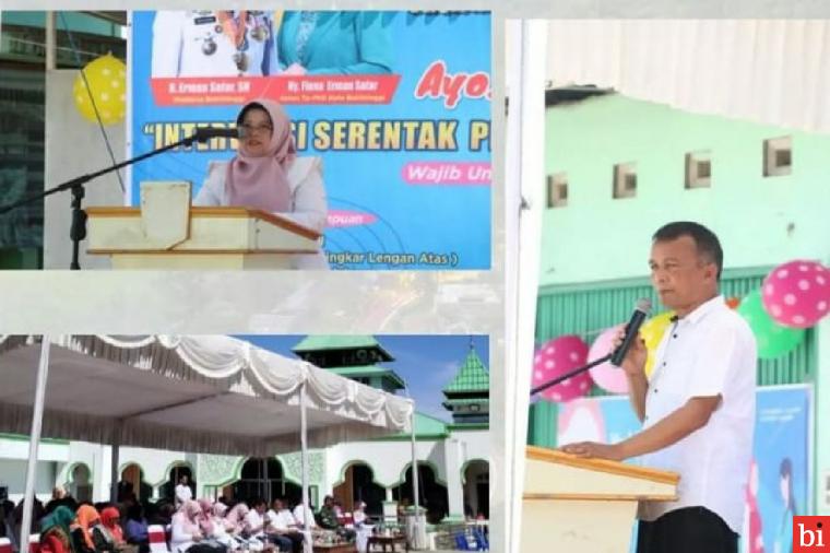 Wako Bukittinggi Canangkan Intervensi Serentak Pencegahan Stunting