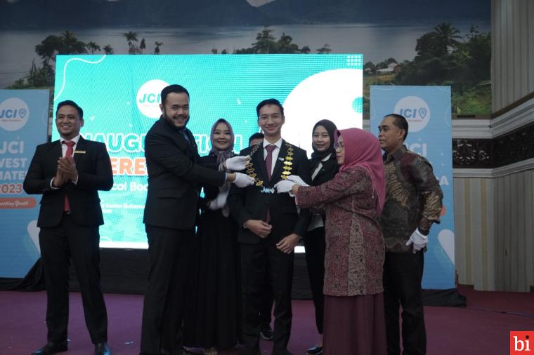 Wako Fadly Amran Hadiri Inaugurasi JCI West Sumatera 2023