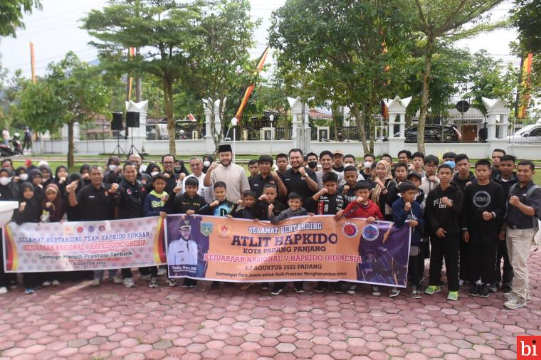 Wako Fadly Amran Lepas Atlet Hapkido Berlaga di Kejurnas V