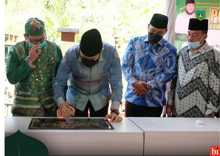 Wako Fadly Amran Resmikan Rumah Tahfizh Shahibul Qur'an