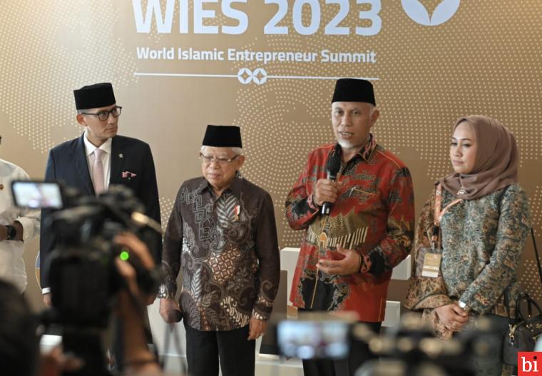 Wapres Hadiri Agenda WIES 2023, Gubernur Mahyeldi Yakin Program 100 Ribu Entrepreneur...