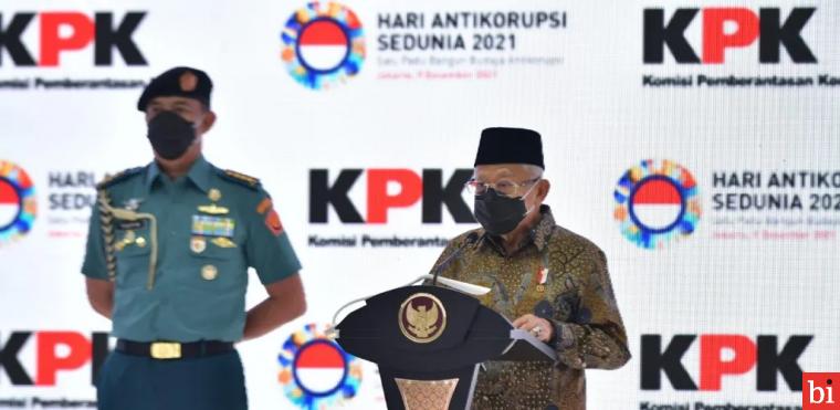 Wapres: Komitmen Pemberantasan Korupsi Tidak Boleh Berhenti Pada Hal-Hal Seremonial dan...