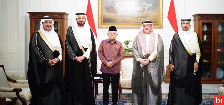 Wapres Terima Kunjungan Menteri Urusan Haji dan Umrah Saudi, Bahas Haji dan Umrah