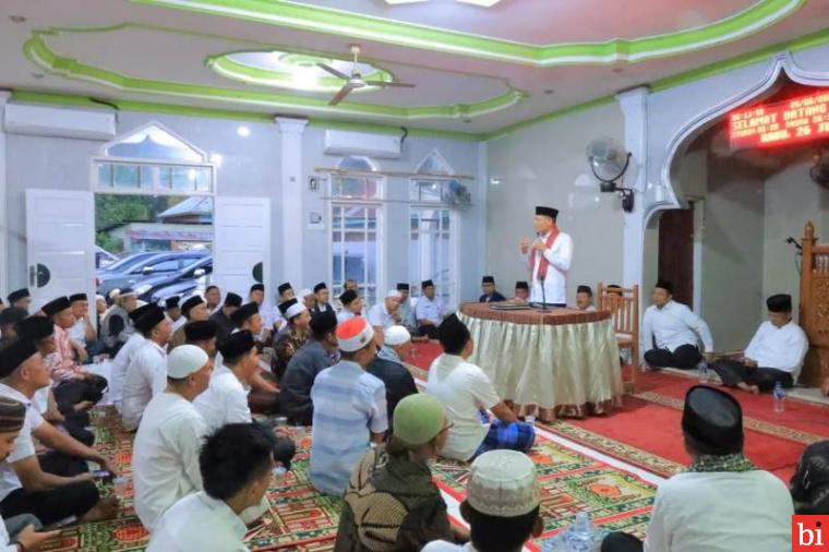 Warga Dukung Safari Subuh Pemkab Pasaman