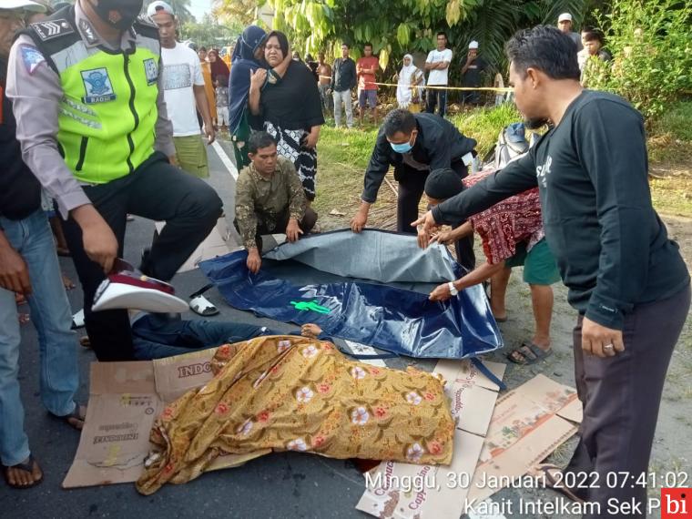 Warga Kecamatan Palembayan Agam Dikejutkan Penemuan Mayat di Pinggir Jalan