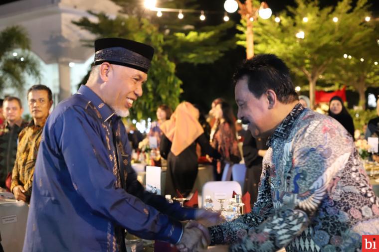 Wawako Asrul Hadiri Welcome Party dengan Direksi BPD se-Indonesia