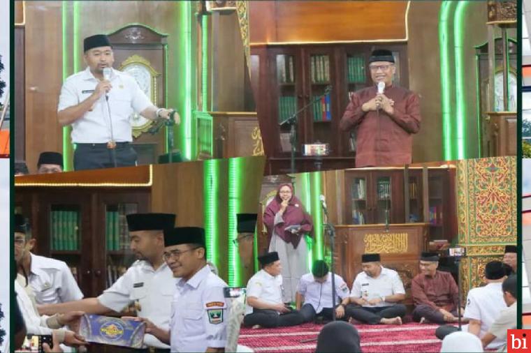 Wawako Bukittinggi Marfendi,Dampingi Tim Ramadhan Sumbar Mengunjungi Masjid Tabligiyah...