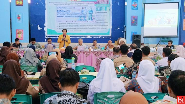 WR I Roadshow Sosialisasi SNPMB 2024 di Pessel