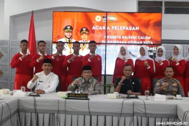 Sebanyak 10 pelajar terbaik Kota Padang resmi dikirim untuk...