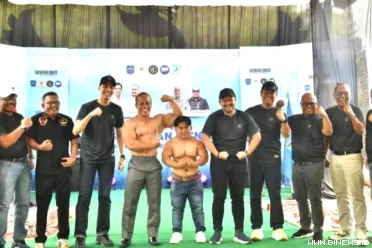 Wali Kota Sawahlunto, Riyanda Putra, membuka ajang sport...