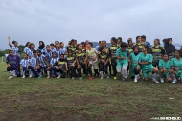 Semangat kebangkitan sepak bola putri di Sumatera Barat...