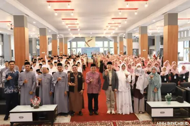Sebanyak 148 santri Rumah Tahfidz Ahlul Quran Padang resmi...