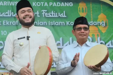 Wali Kota Padang Fadly Amran mengapresiasi penyelenggaraan...