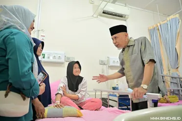 Gubernur Sumatera Barat (Sumbar), Mahyeldi Ansharullah...