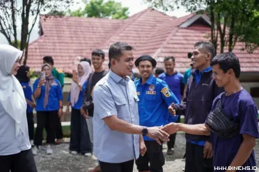 Bupati Solok,  Jon Firman Pandu, kala menghadiri  agenda...