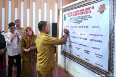 Bupati Solok Jon Firman Pandu secara resmi melaunching...