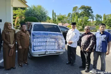 Gubernur Sumatera Barat (Sumbar), Mahyeldi Ansharullah...