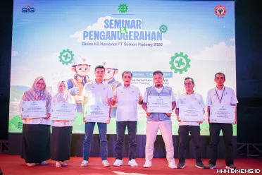 Seminar Bulan K3 Nasional PT Semen Padang 2026 menghadirkan...