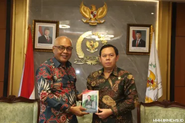 Pertemuan tersebut berlangsung dalam audiensi antara Ketua...