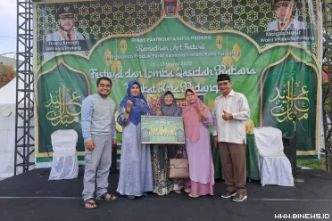 Festival Qasidah Rebana tingkat Kota Padang dalam rangka...