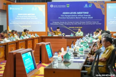 Gubernur Mahyeldi: Ekonomi Sumbar Tumbuh Positif, Bukti...