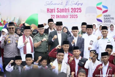 Apel Peringatan Hari Santri Nasional Tahun 2025 Sumatera...