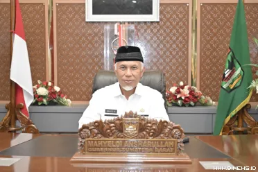 Gubernur Sumatera Barat (Sumbar), Mahyeldi Ansharullah.