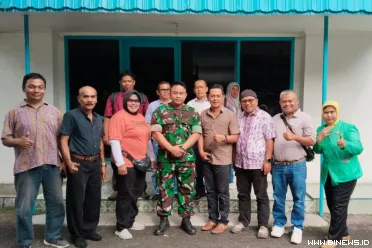 Jajaran Pengurus PWI Sumatera Barat menerima kunjungan...
