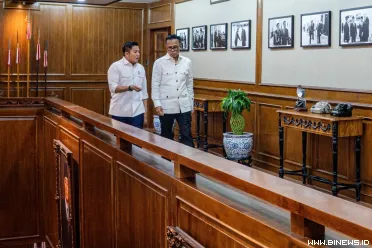 Kepala Badan Pengelola BUMN (BP BUMN), Dony Oskaria,  saat...