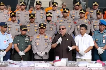Muhidi kepada media usai menghadiri rilis pengungkapan...