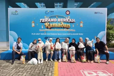 PLN Grup Riau sukses menggelar Bazar Ramadan yang turut...