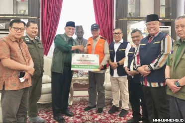 Bantuan tersebut diserahkan langsung oleh Wakil Gubernur...