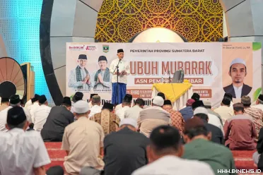 Gubernur Sumatera Barat (Sumbar), Mahyeldi Ansharullah...