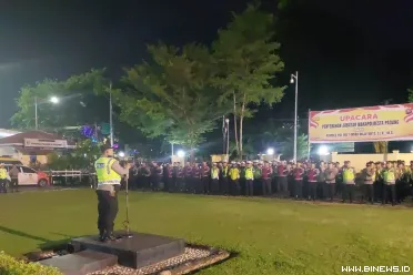 Kegiatan Rutin Yang Ditingkatkan (KRYD) ini dipimpin...
