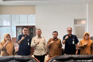 Wakil Bupati Solok H. Candra menerima audiensi Kepala BPJS...