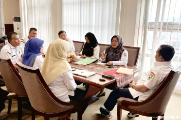 Wakil Bupati Solok, Candra memimpin rapat koordinasi lintas...