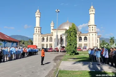 Pemerintah Kabupaten Solok melaksanakan apel penanganan...