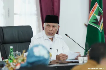 Gubernur Sumbar, Mahyeldi Ansharullah.