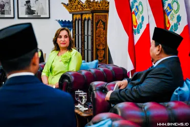 Presiden Republik Indonesia, Prabowo Subianto, menyampaikan...