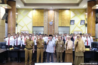 Wakil Wali Kota Padang, Maigus Nasir, menerima kunjungan...