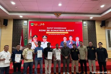 Rapat koordinasi (rakor) Komite Olahraga Nasional Indonesia...