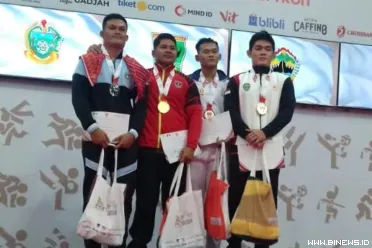 Cabang olahraga gulat kembali menambah pundi medali untuk...
