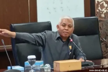 Nurfirmanwansyah selaku Ketua Pembahasan Ranperda. IST